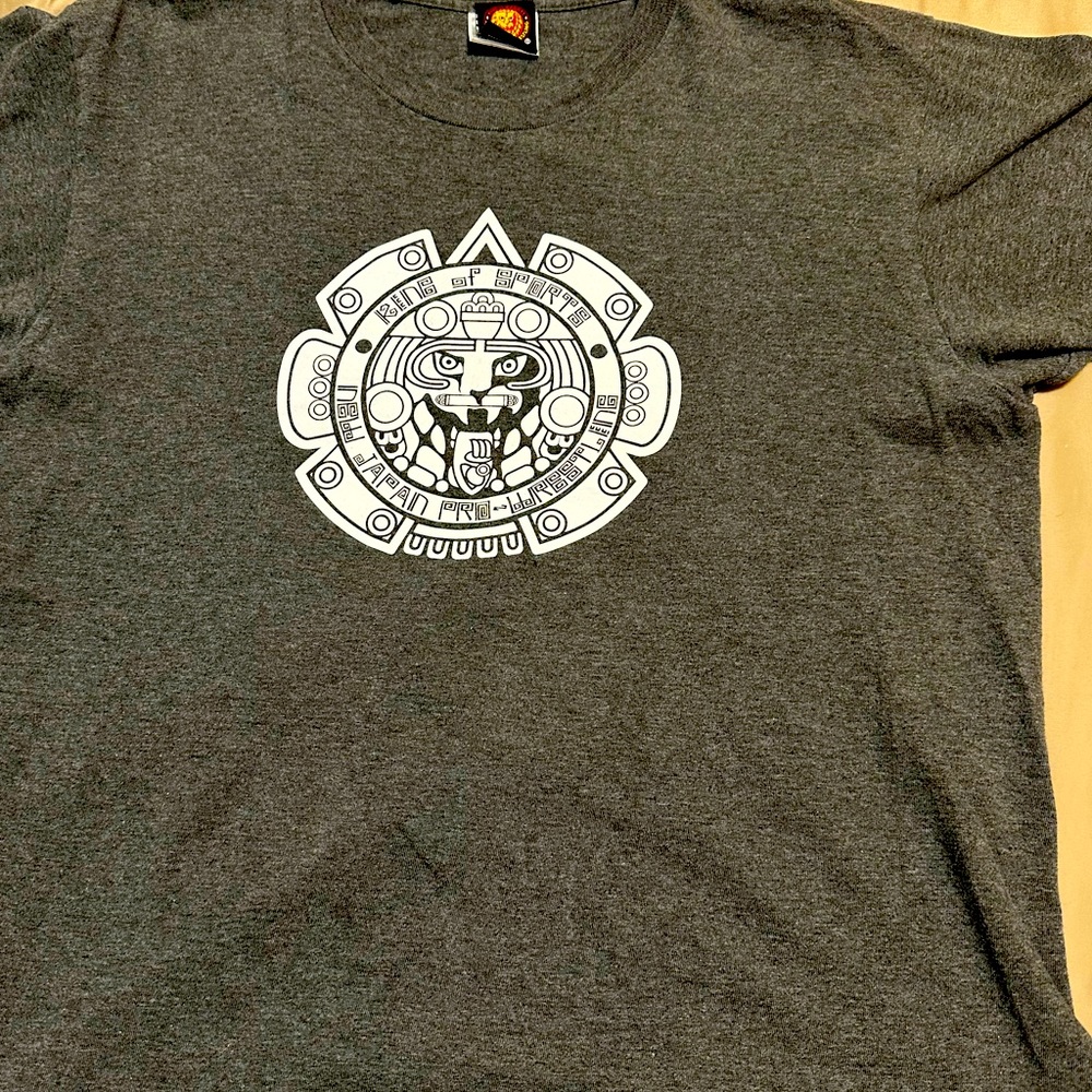 NJPW Wonderland of Lucha Mexico Shirt Sz L